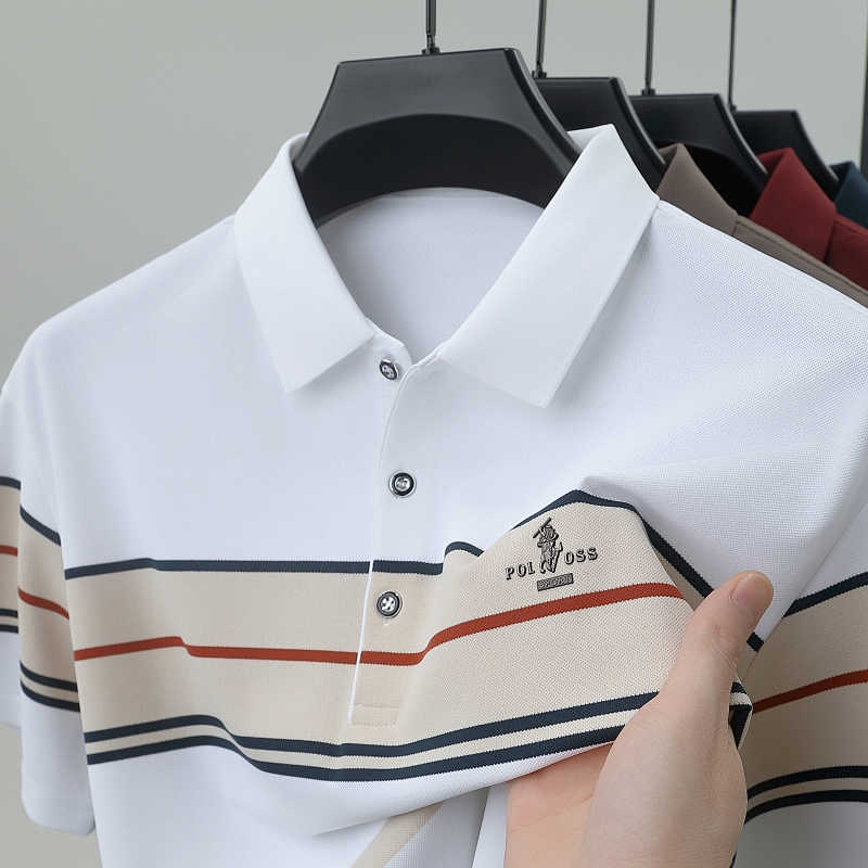 Summer Light Clothing - Licht luxe merk poloshirt met korte