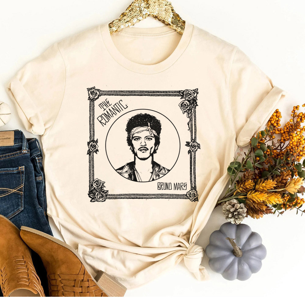 Summer Goth Clothing - Bruno Mars shirt dames gothic goedkope