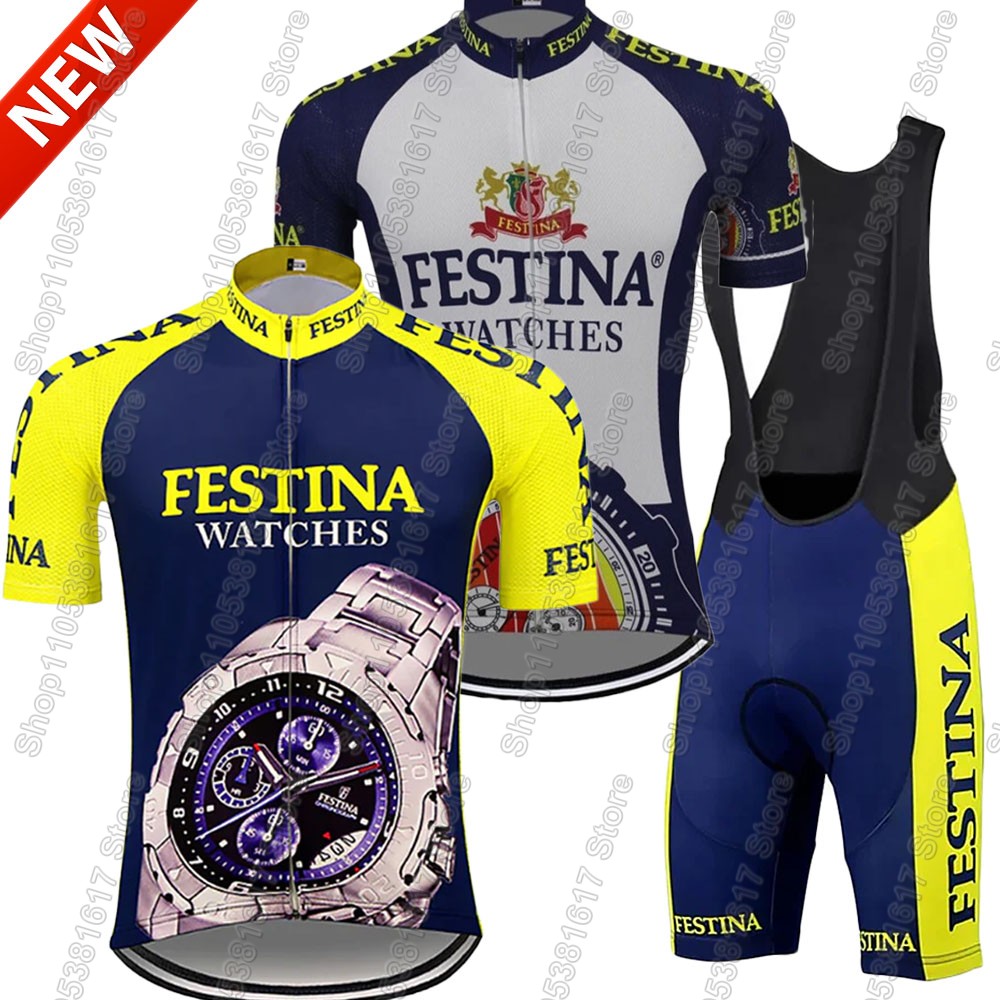 Summer Clothing In Spanish - Retro Spaanse fietsjersey 2026 set zomer