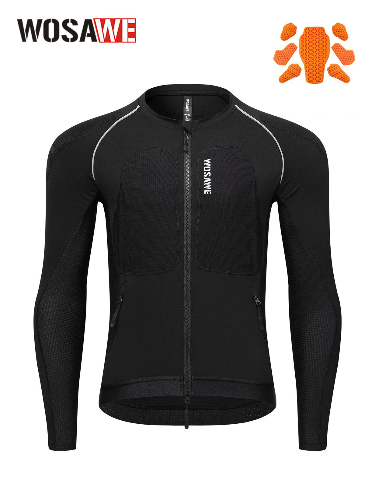 Summer Clothing Motorcycle - WOSAWE Heren Motorjas Lichtgewicht Motocross Motorjas