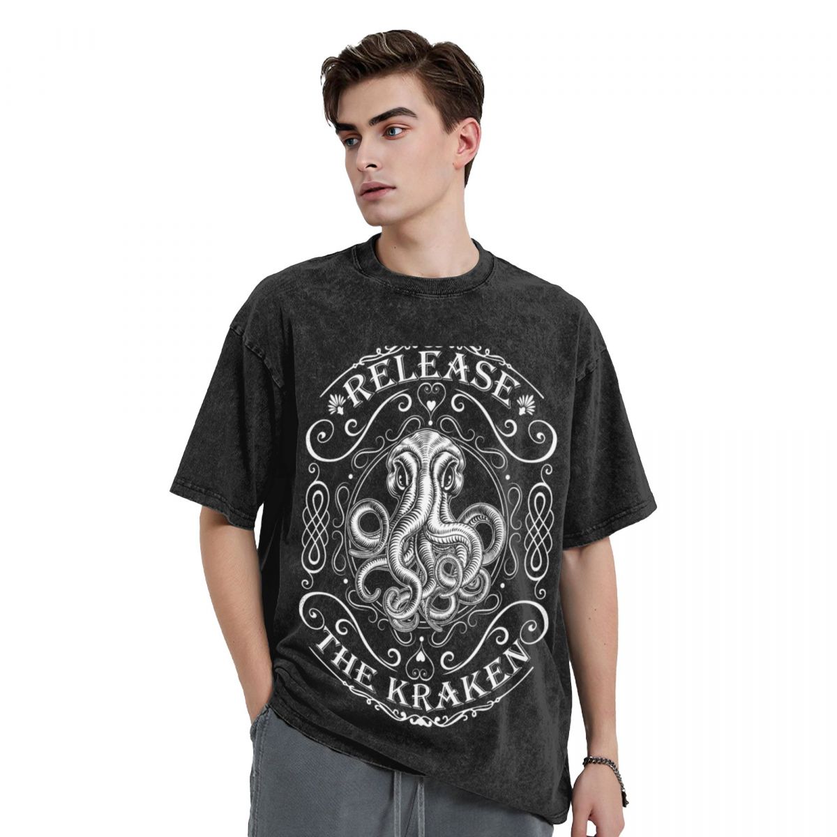 Summer Clothing Release - Laat Het Kraken T-Shirt Esthetische Kleding