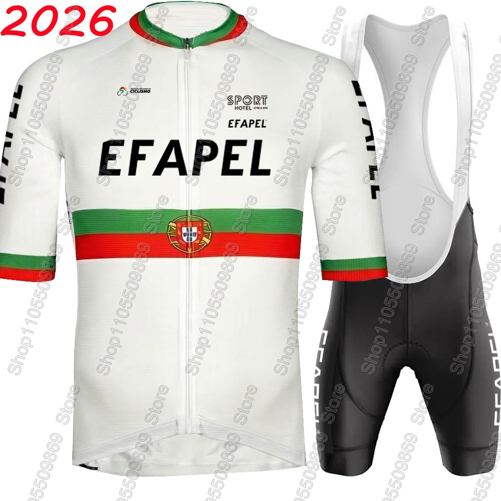 Summer Clothing Men Sale - Portugal 2026 Efapel Team Wielertrui Set