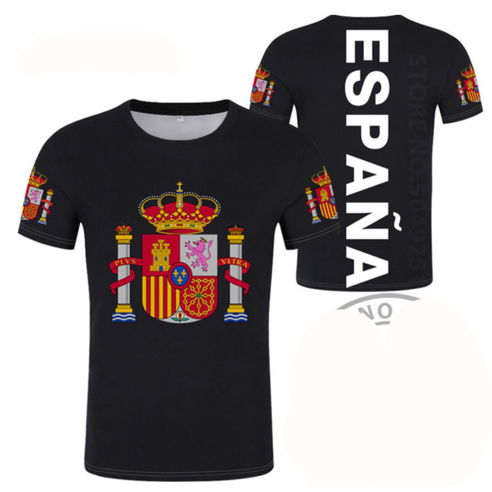 Summer Clothing In Spanish - Spanje Voetbalshirt 3d Trots Op Spaans