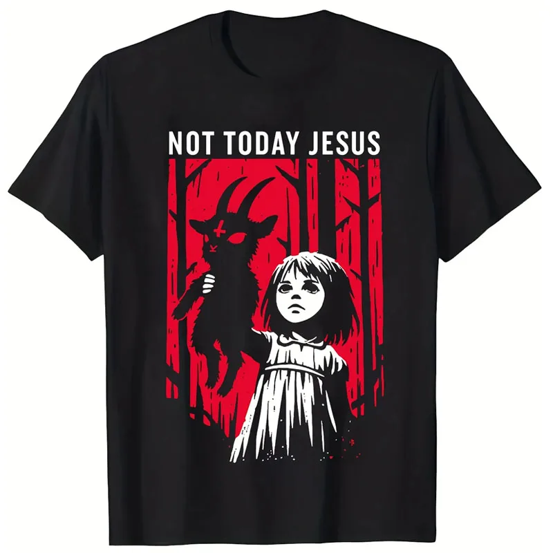 Summer Goth Clothing - Herenshirt met gotische print - 