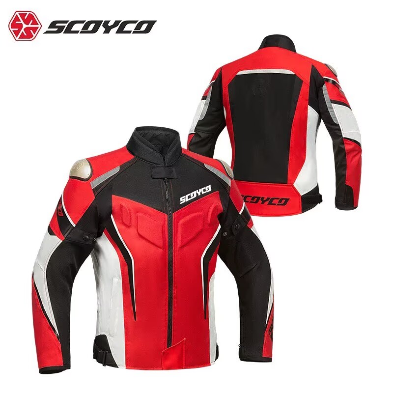 Summer Clothing Motorcycle - SCOYCO Zomer geventileerd mesh CE motorjas