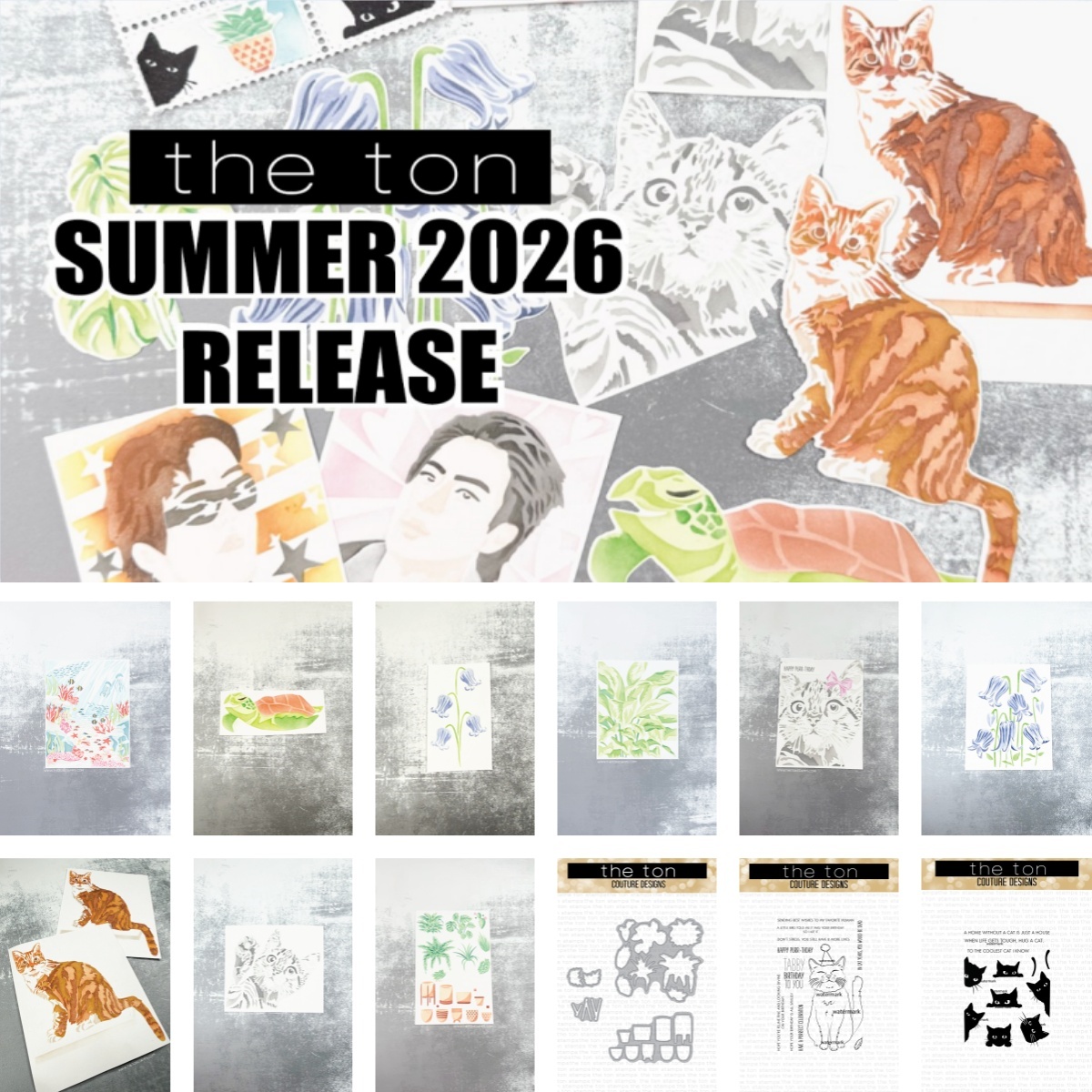 Summer Clothing Release - 2026 Augustus Release Clematis Cat Summer