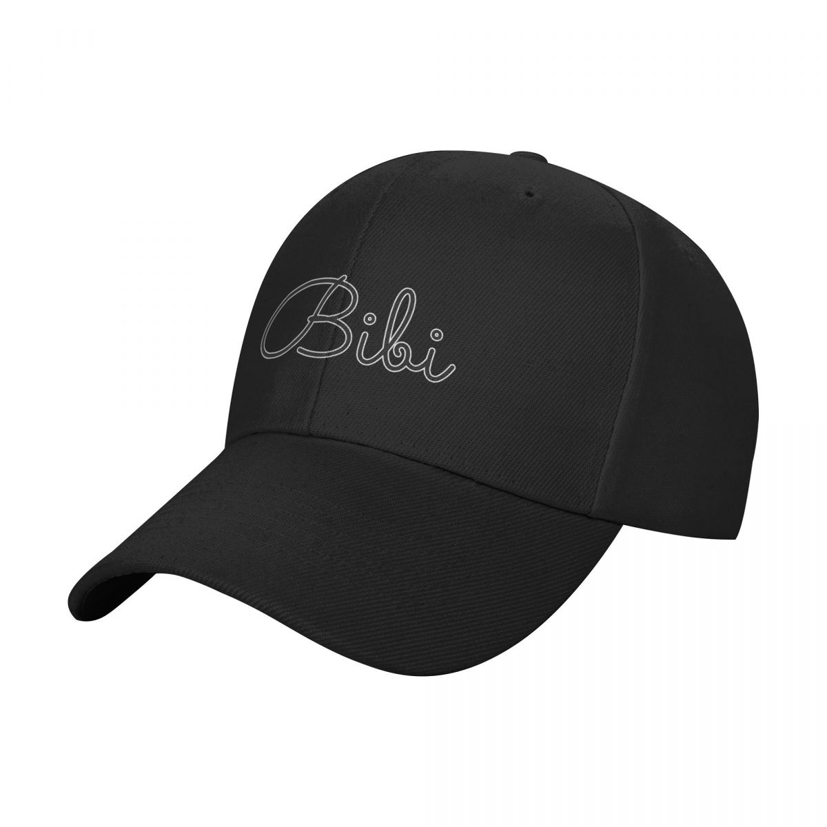 Summer Clothing Label - Schrijven Bibi Naamlabel (zwart) Baseballpet Rave