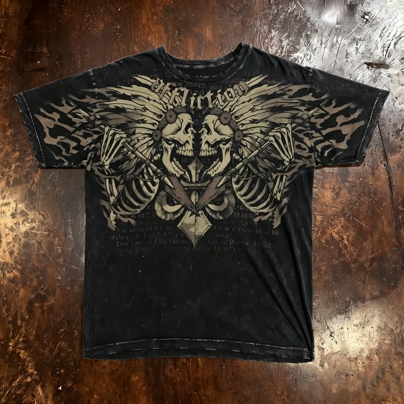 Summer Goth Clothing - Europese en Amerikaanse heren zomer nieuwe