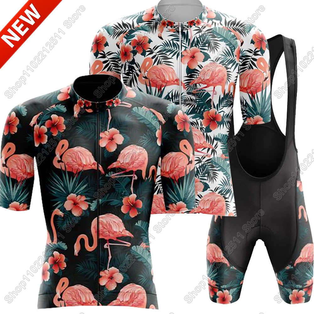 Summer Clothing Men Sale - 2025 Flamingo Wielertrui Set Fietskleding Mannen