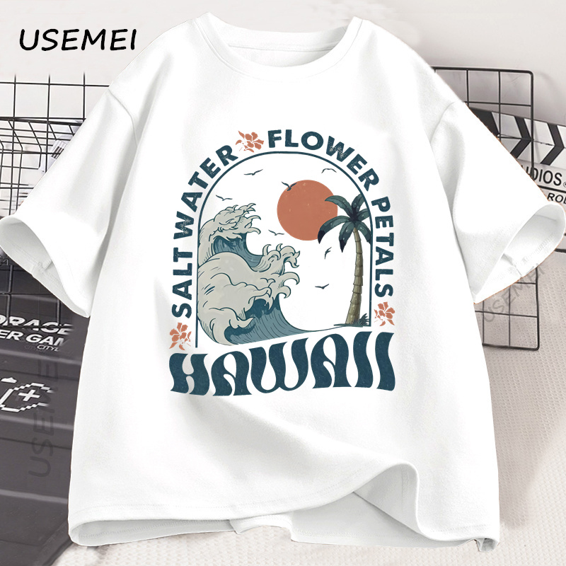 Hawaii Strand T-shirt Oceaan S - Summer Vibes Clothing Men recensie en prijs