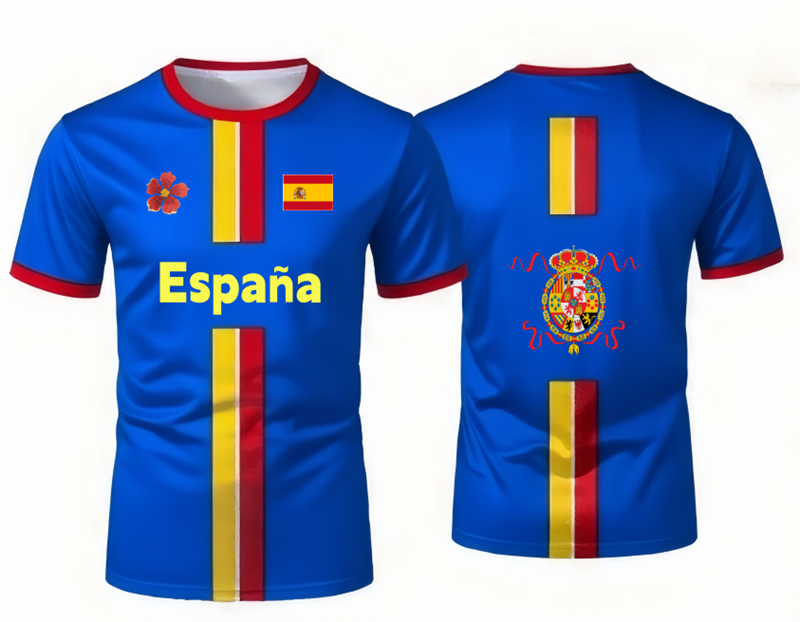 2026 Spaans voetbaltenue T-shi - Summer Clothing In Spanish recensie en prijs