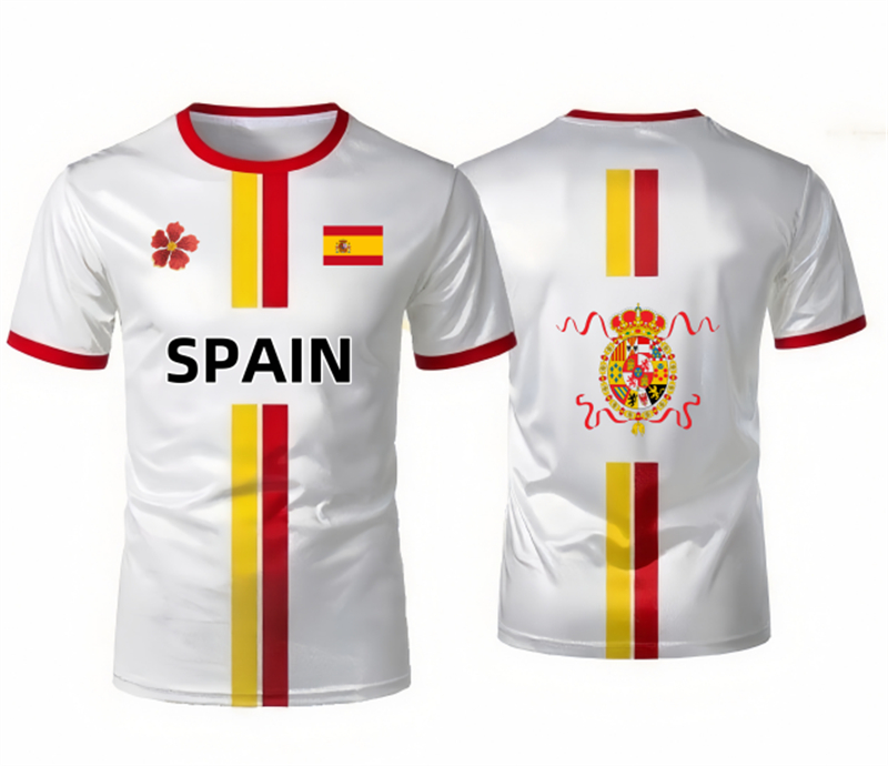 2026 Spaans voetbaltenue T-shi - Summer Clothing In Spanish recensie en prijs