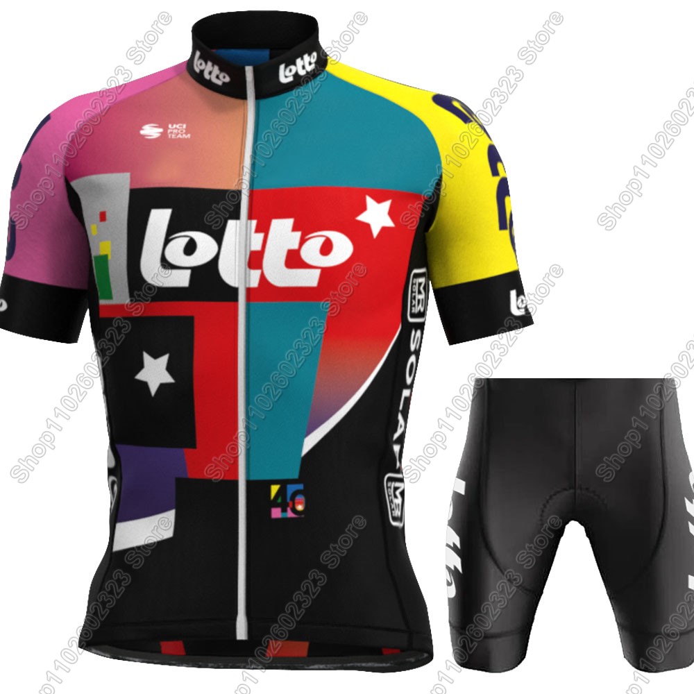 Lotto team 2025 wielertrui set - Summer Clothing Men Sale recensie en prijs