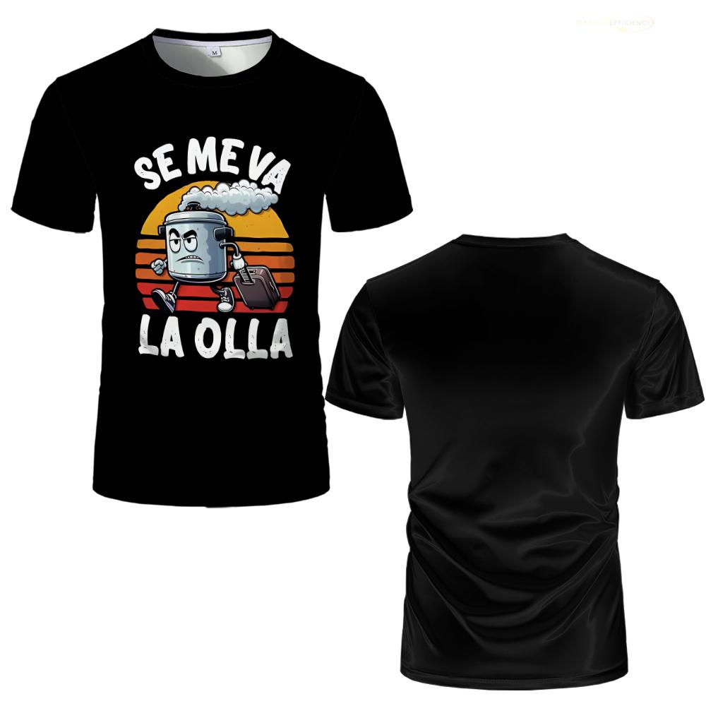 Se Me Va La Pinza Print T-shir - Summer Clothing In Spanish recensie en prijs
