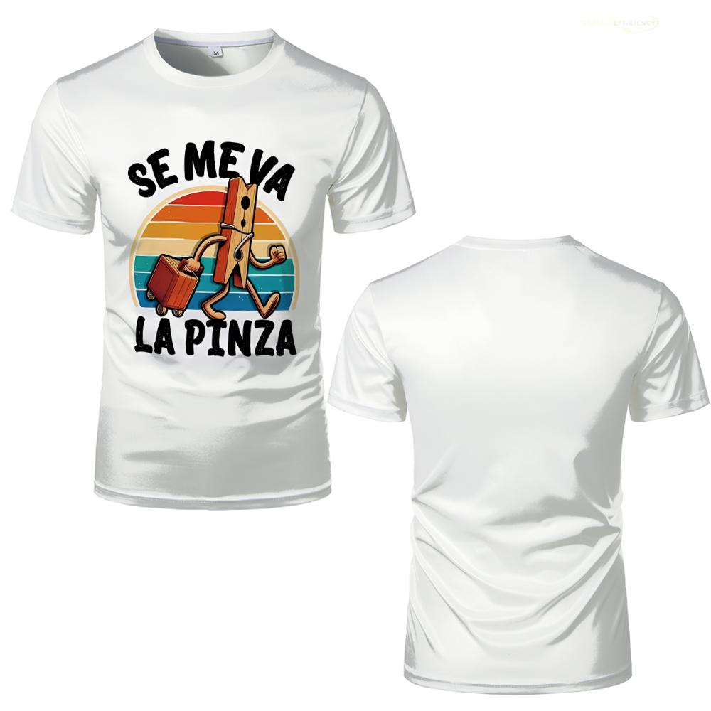 Se Me Va La Pinza Print T-shir - Summer Clothing In Spanish recensie en prijs