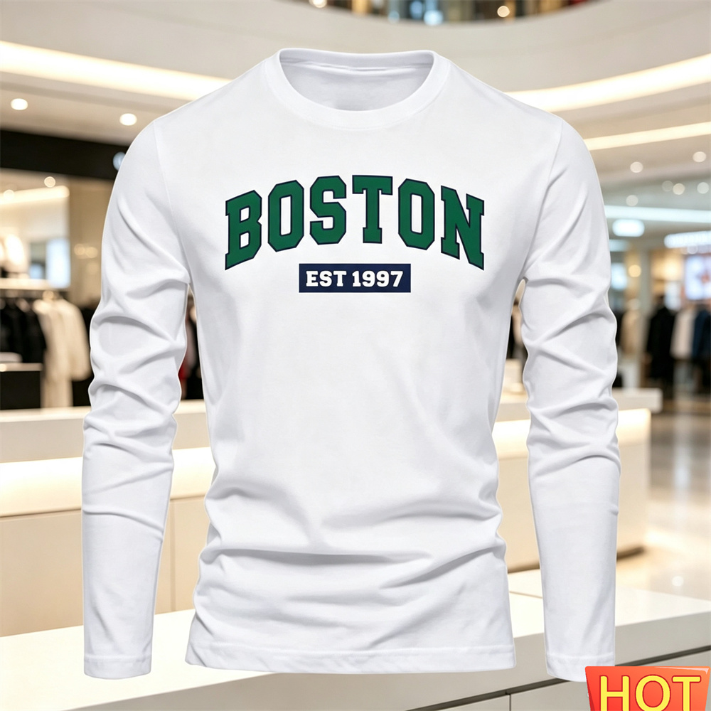 Herfst Zomer heren T-shirt met - Summer Clothing Types recensie en prijs