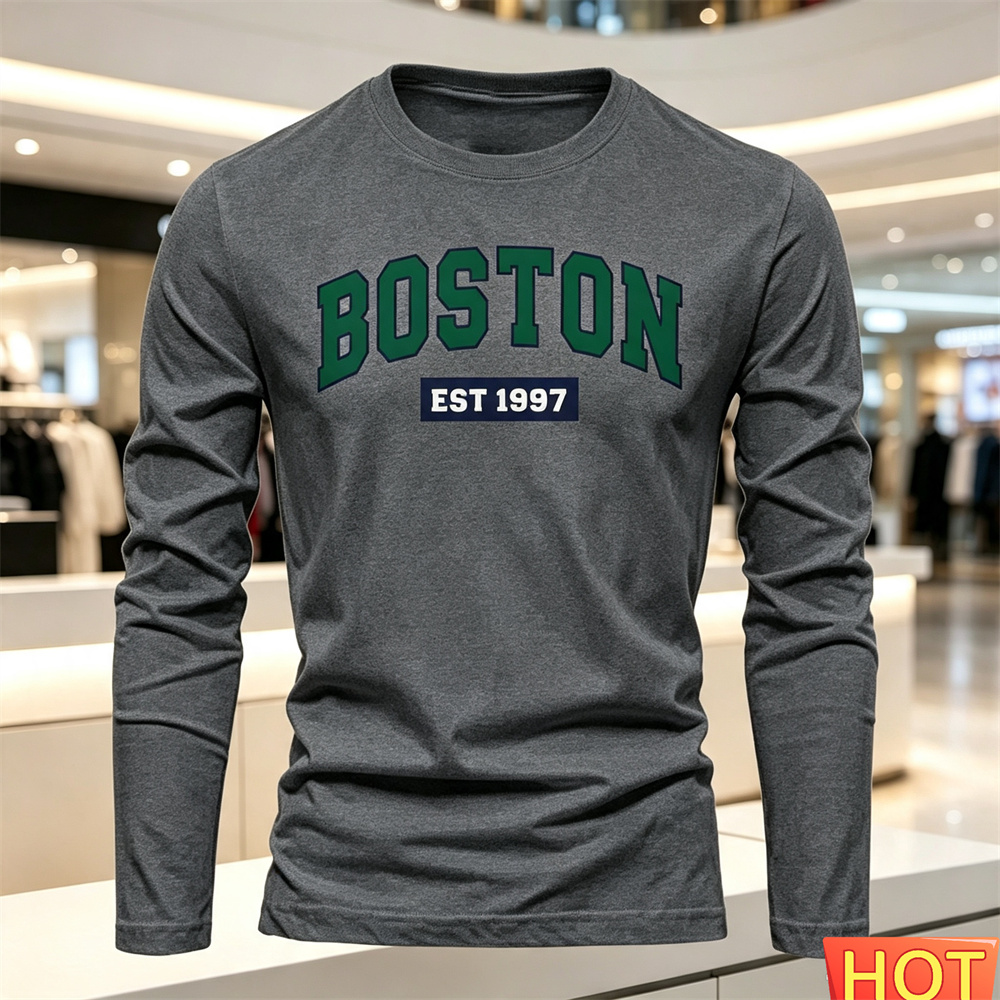 Herfst Zomer heren T-shirt met - Summer Clothing Types recensie en prijs