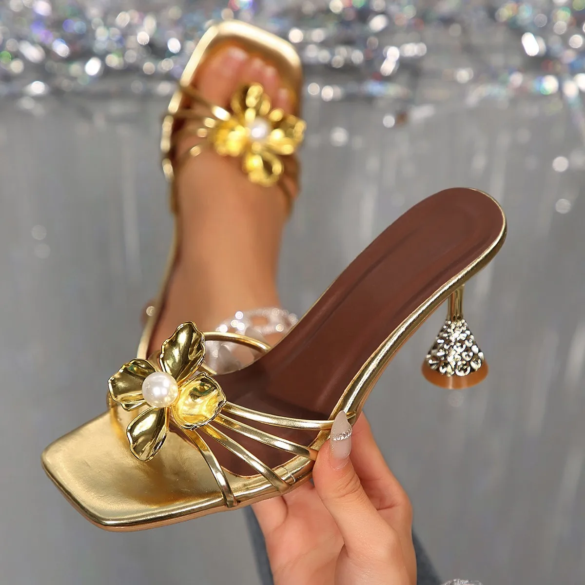Vintage metalen bloem kristall - Summer Clothing Dress recensie en prijs
