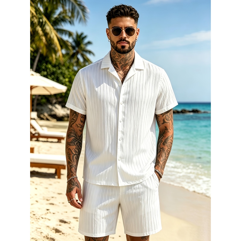 2 zomerse casual pakken voor h - Summer Light Clothing recensie en prijs