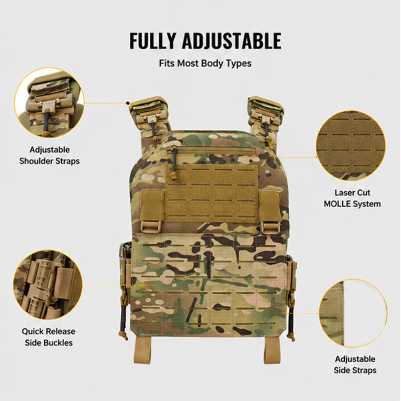 Multifunctioneel tactisch vest - Summer Clothing Release recensie en prijs