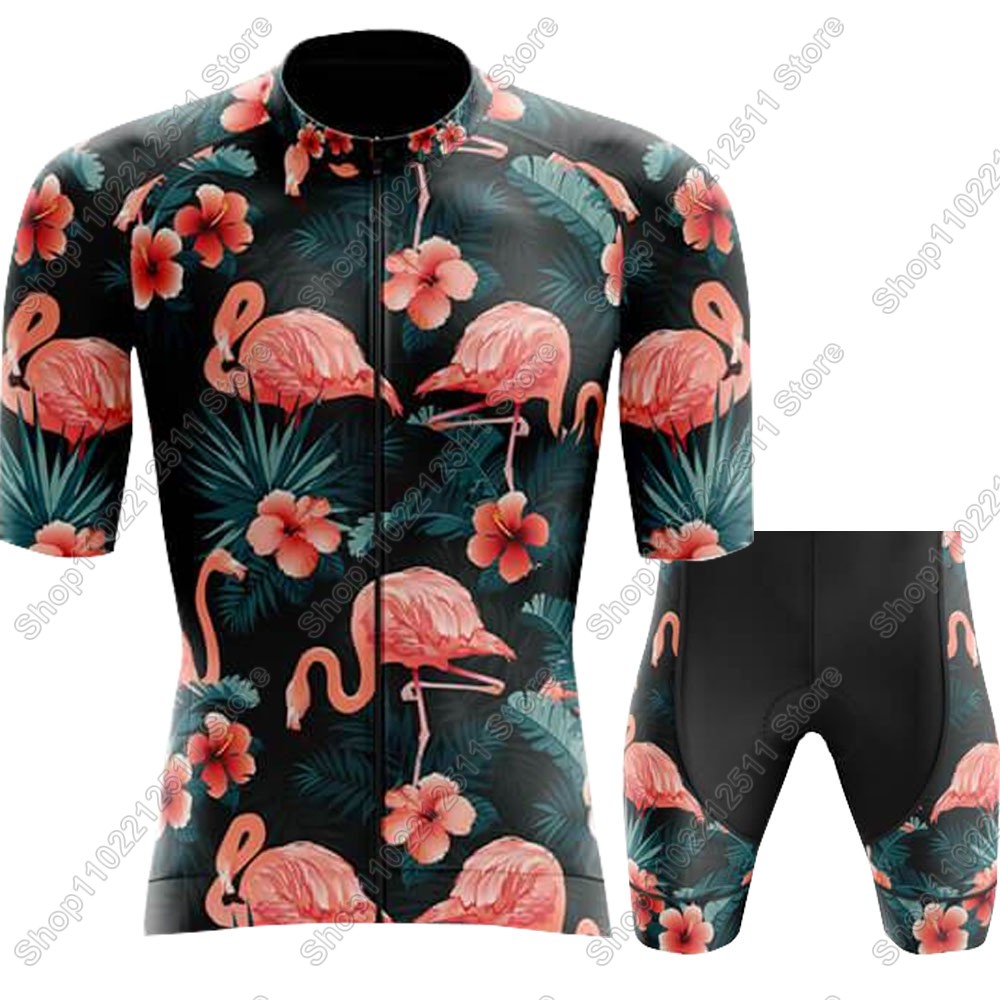 2025 Flamingo Wielertrui Set F - Summer Clothing Men Sale recensie en prijs